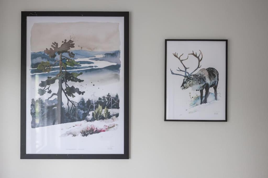 Saunallinen Yksioe Keskustasta Rovaniemi Esterno foto